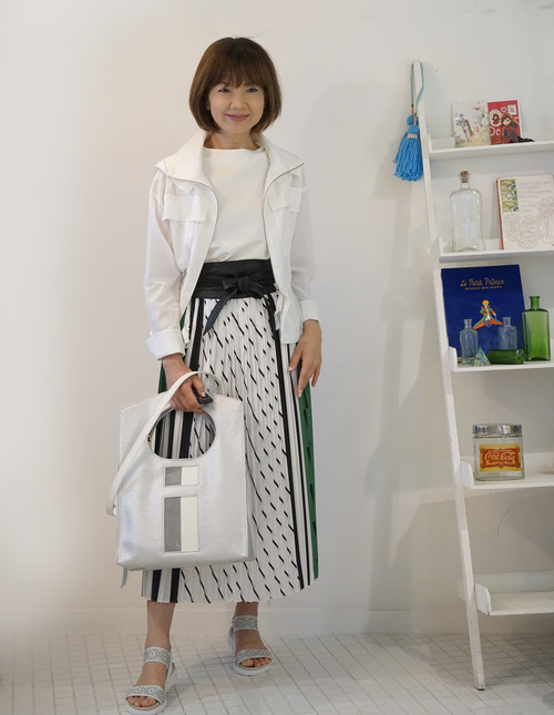Aラインブルゾン1