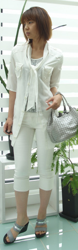 2 5のロングシャツ