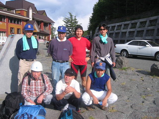 2005年野球部登山