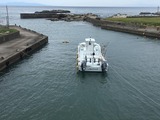 西川名の港