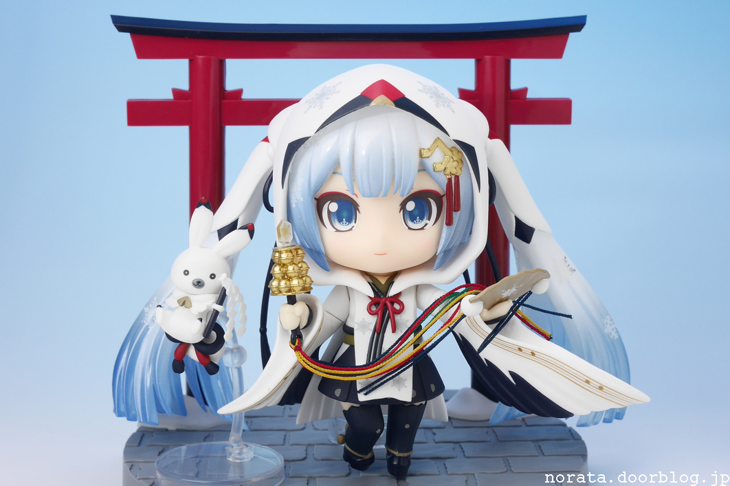 ねんどろいど_雪ミク_タンチョウ巫女Ver(38)