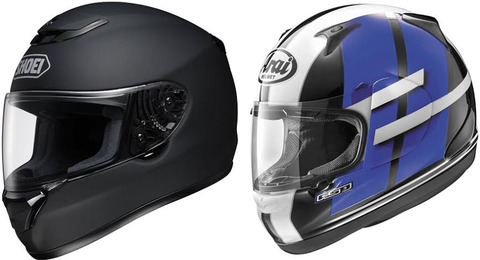 Shoei-Qwest-Vs-Arai-RX-Q