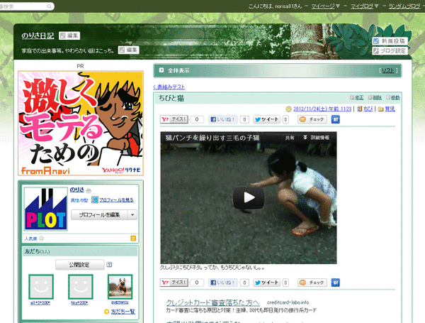 Yahoo!ブログにYoutube03