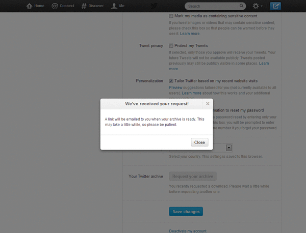 ツイッターで全ツイート取得03