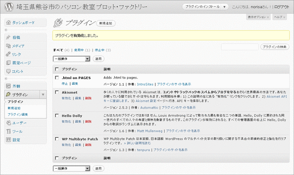 プラグインのインストール方法06