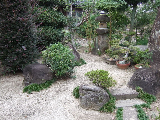 実家の日本庭園2