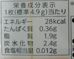 栄養成分