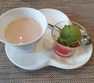 コーヒープリンマロンソース