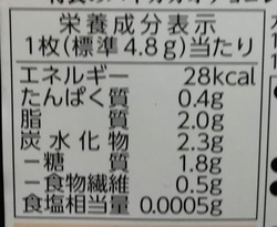 栄養成分
