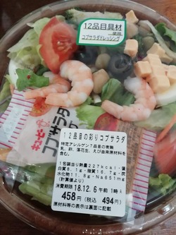 12品目のコブサラダ