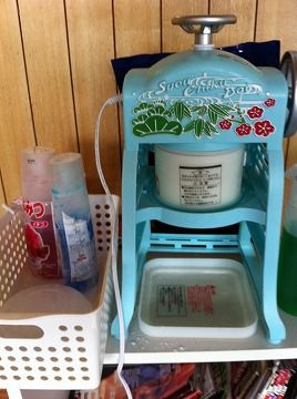 スプラッシュ朝・昼かき氷
