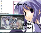 20090727 コミケカタログ特典ささきむつみ先生色紙KBOOKS