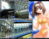 二日目の入場の様子、comic waterペットボトル