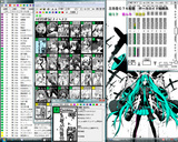 20090806 コミケ76初音ミク サークル マップ三日目