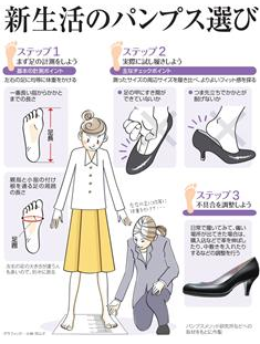 朝日新聞 新生活のパンプス選び 長さ・厚み測り、自分サイズ