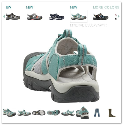 KEEN NEWPORT H2バック