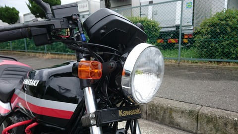 Z400GP 純正 ヘッドライトステー ウィンカー