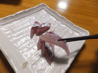 4サバの刺身