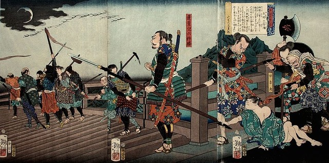 800px-Hiyoshimaru_meets_Koroku_on_Yahagibashi