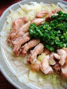 蒸し鶏