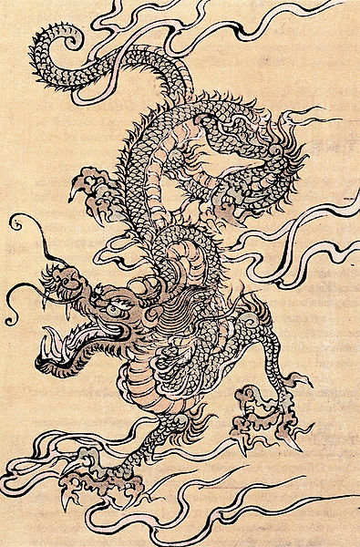 395px-Japanese_dragon,_Chinese_school,_19th_Century