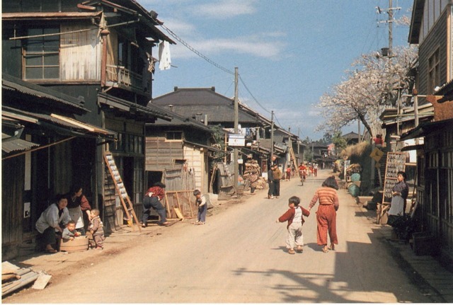 昭和25年の日本の写真が時代劇の世界・・・
