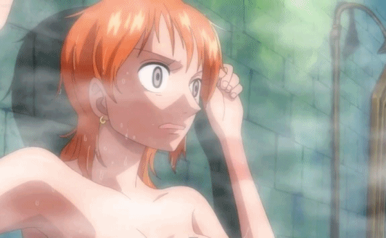 ワンピース ナミ 風呂レイプシーン013