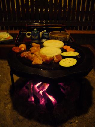 焼ける肉
