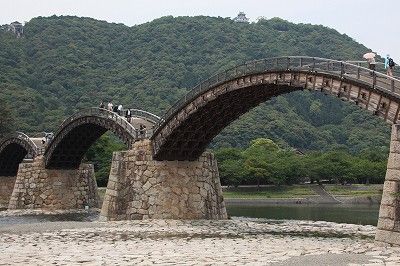 001 錦帯橋と岩国城