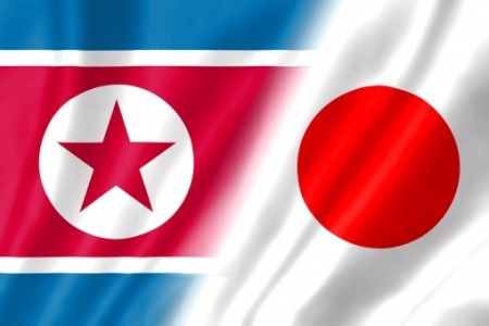 日本北朝鮮国旗
