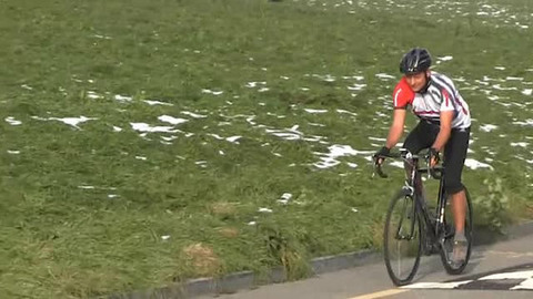 自転車のタイヤの空気圧がiPhone ...
