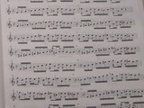 Music score of Ueno