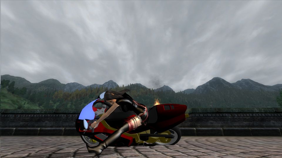 Extreme riding on honda nr500