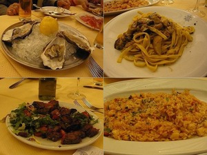 ローマ夕食