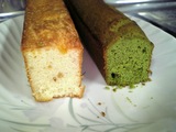 エクスキーズ 抹茶と白餡のケーキ、柚子のケーキ断面