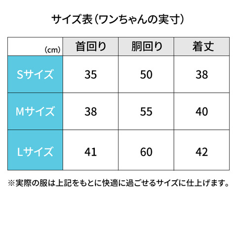 サイズ表_クールアメリカ
