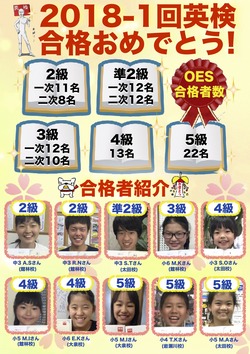 2018-1回英検合格ポスター WEB