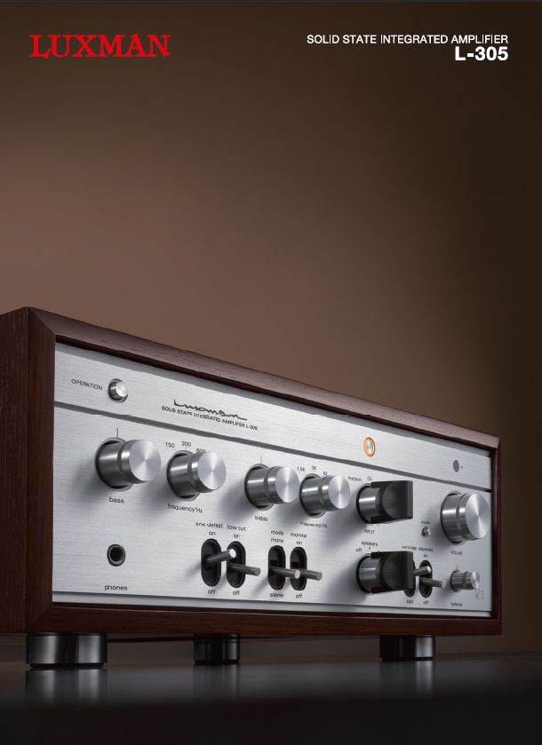 LUXMAN¡ÊL-305¡Ë¥«¥¿¥í¥°