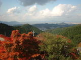 奈良盆地の眺め