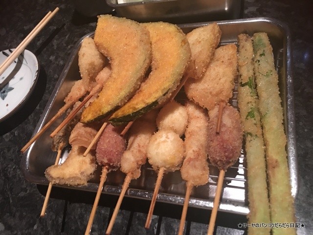 串カツ 飲み放題 食べ放題 バンコク 酒の店 (5)