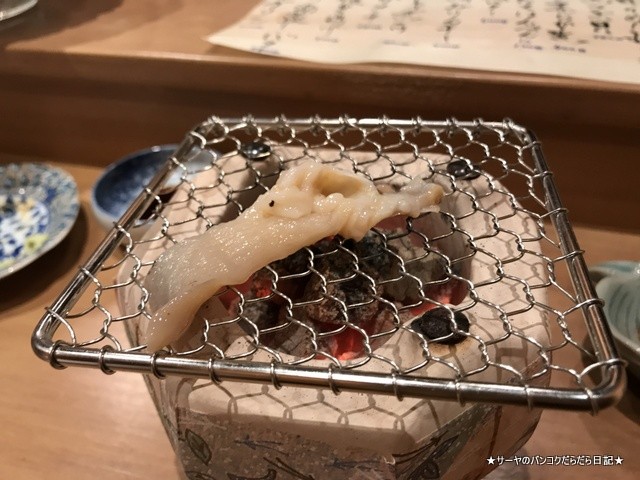 さぶ 貝 和食 カウンター バンコク (15)