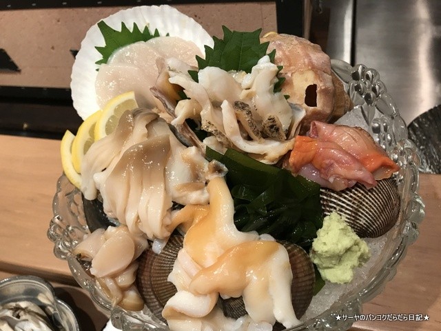 さぶ 貝 和食 カウンター バンコク (14)