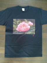 牡丹Tシャツ2