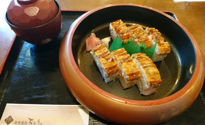 あなごの押し寿司
