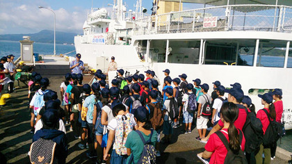 周防大島少年の船「洋上セミナー