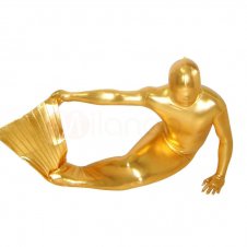 Golden-Shiny-Metallic-Unisex-Mermaid-Zentai-Suit-1260-1