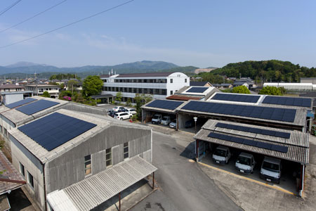 本社_太陽光発電設置