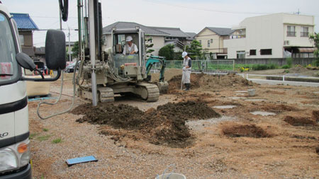 地盤改良工事1