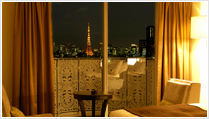 部屋からの東京タワー