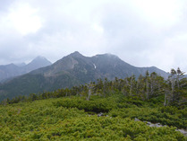 ⑦頂上から 八ヶ岳の主峰